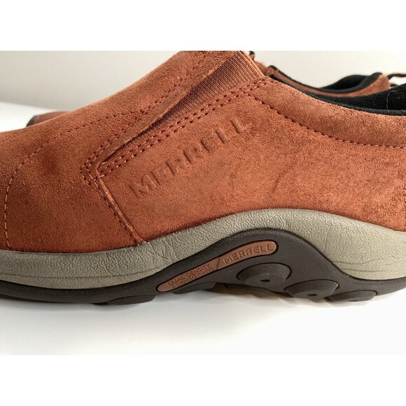 Merrell Sequoia Jungle Moc Rust Red Suede Hiking Pull On Womens 10 J02224 - Picture 2 of 16